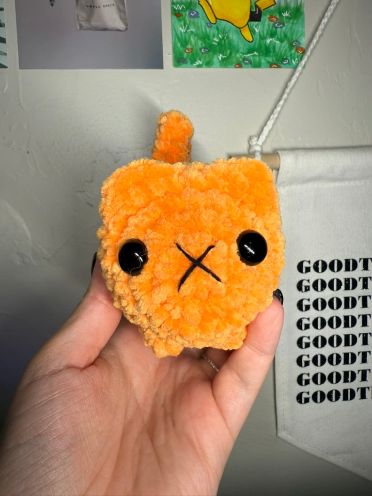 Mini Kitty Plushies – Handmade Crochet Cats