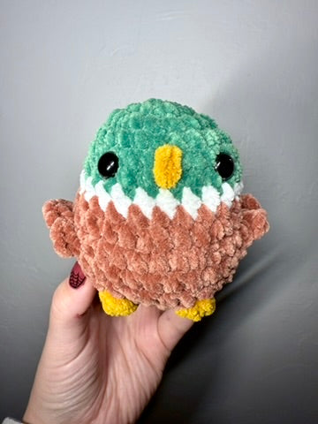 Mallard Birdie - Handmade Crochet Plush