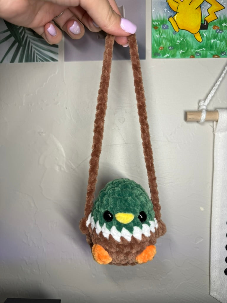 Crochet Car Swing – Handmade Plush Dashboard Hanger