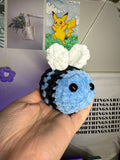Mini Bee Plushie – Handmade Crochet Bumble Bee