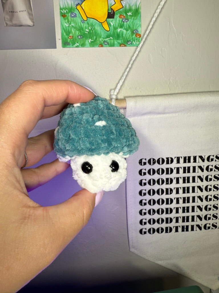 Pop-It Fidget Mushroom – Handmade Crochet Sensory Toy