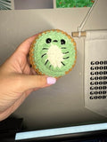 Kiwi Plushie – Handmade Crochet Fruit Plush