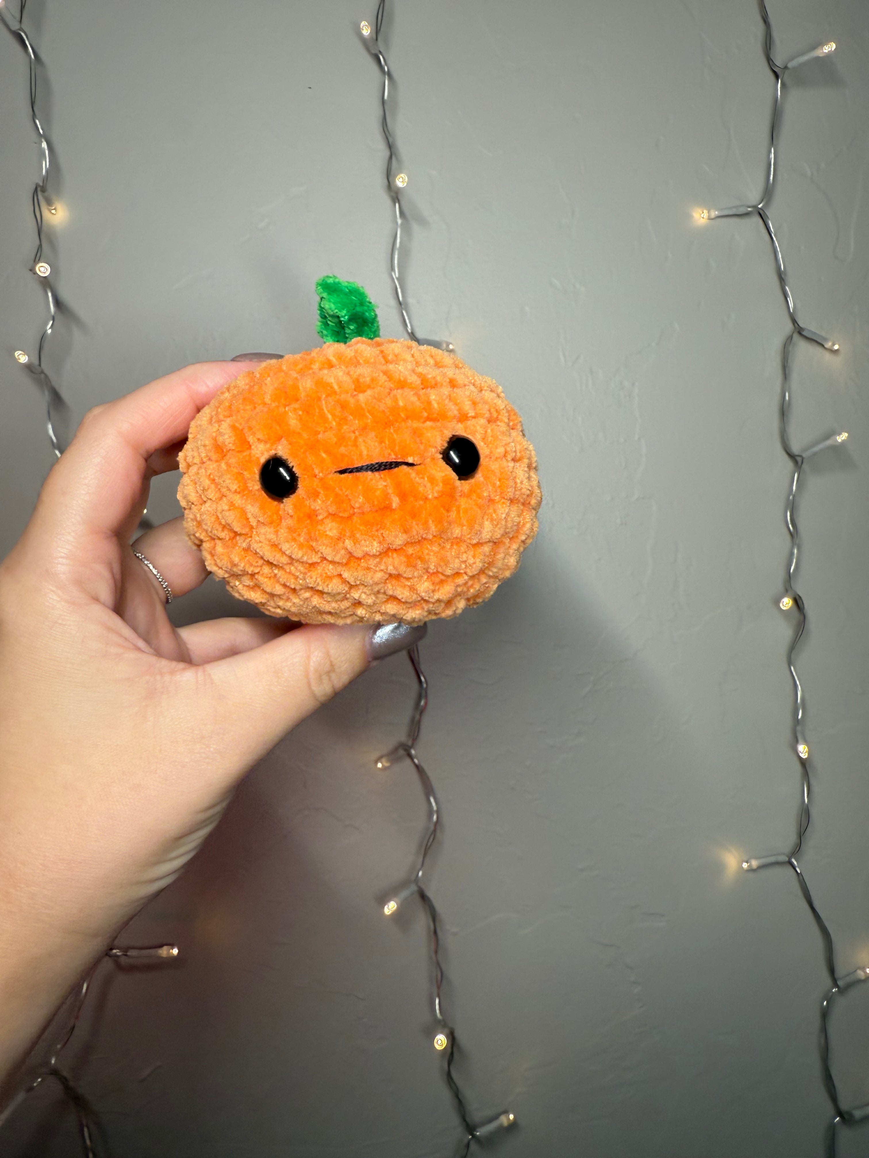 Orange Plushie – Handmade Crochet Plush