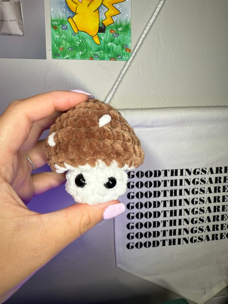 Pop-It Fidget Mushroom – Handmade Crochet Sensory Toy