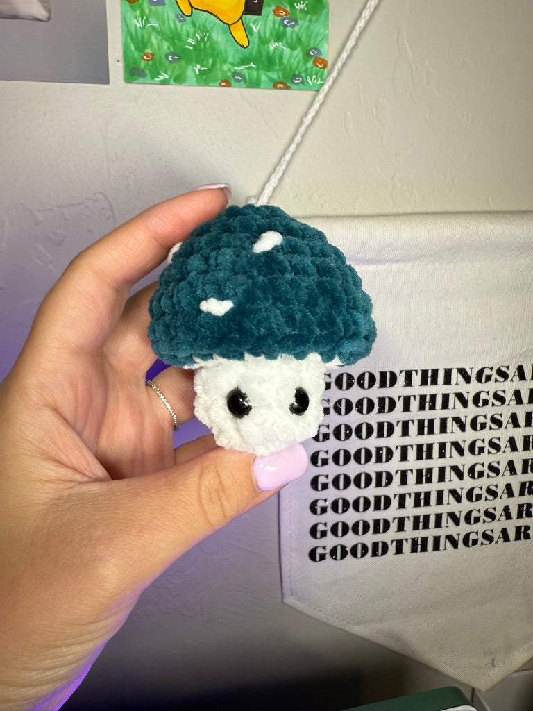 Pop-It Fidget Mushroom – Handmade Crochet Sensory Toy