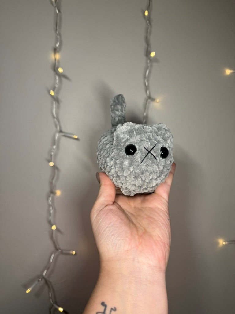 Mini Kitty Plushies – Handmade Crochet Cats