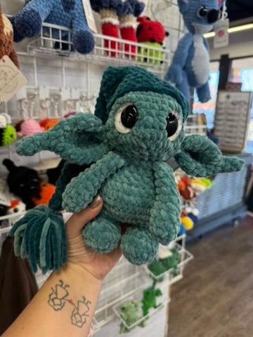 Eepy the Elf – Handmade Crochet Plushie