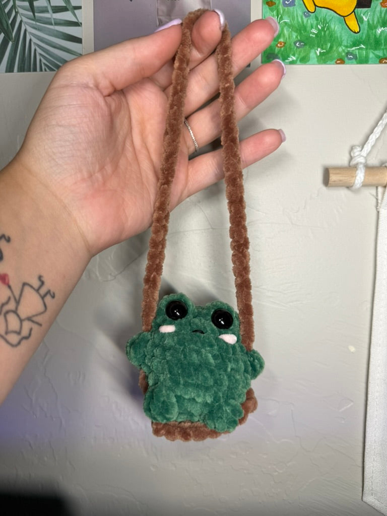 Crochet Car Swing – Handmade Plush Dashboard Hanger