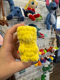 Handmade Plush Gummy Bear – Mini Crochet Squishy