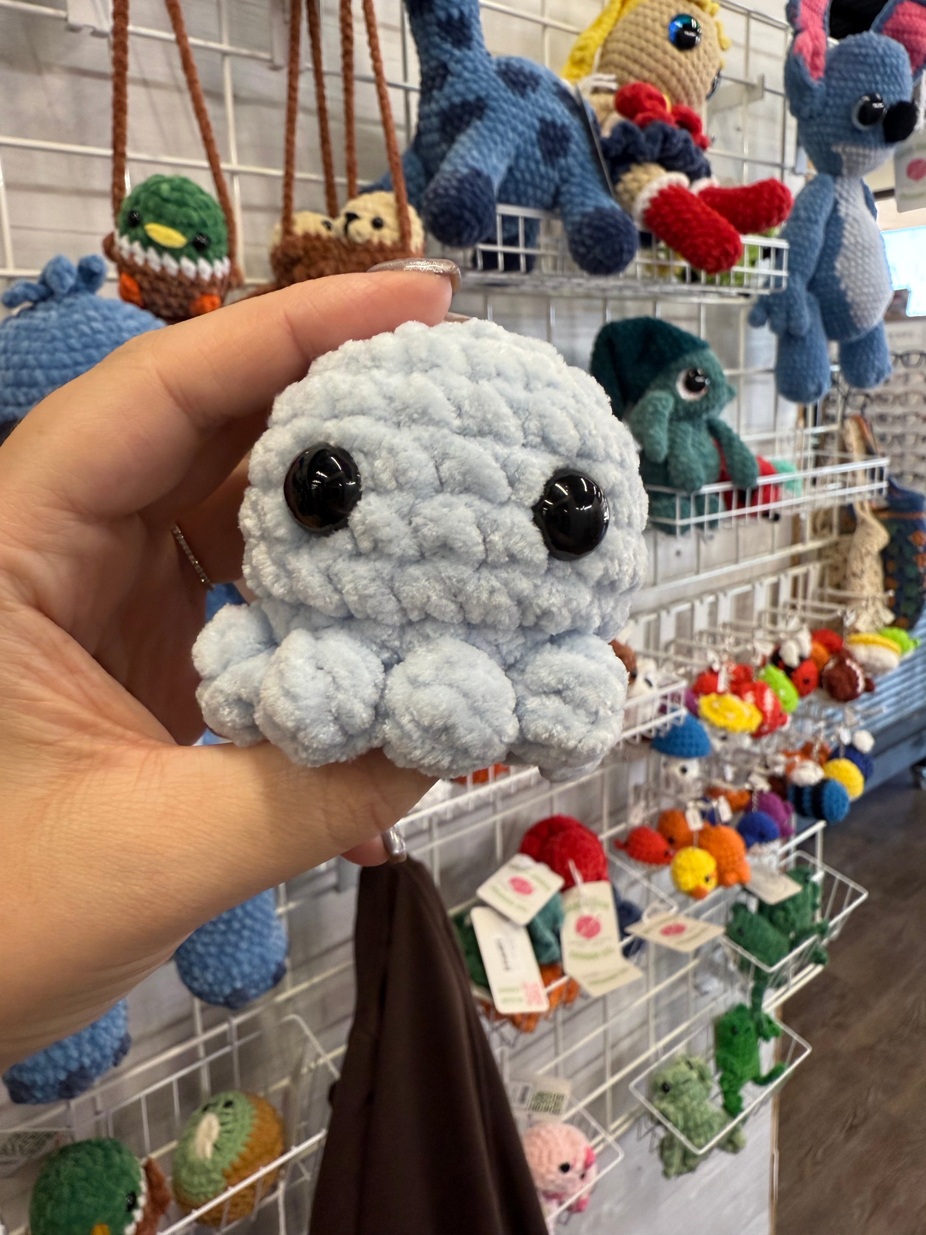 Mini Octopus Plushie – Handmade Crochet Squish