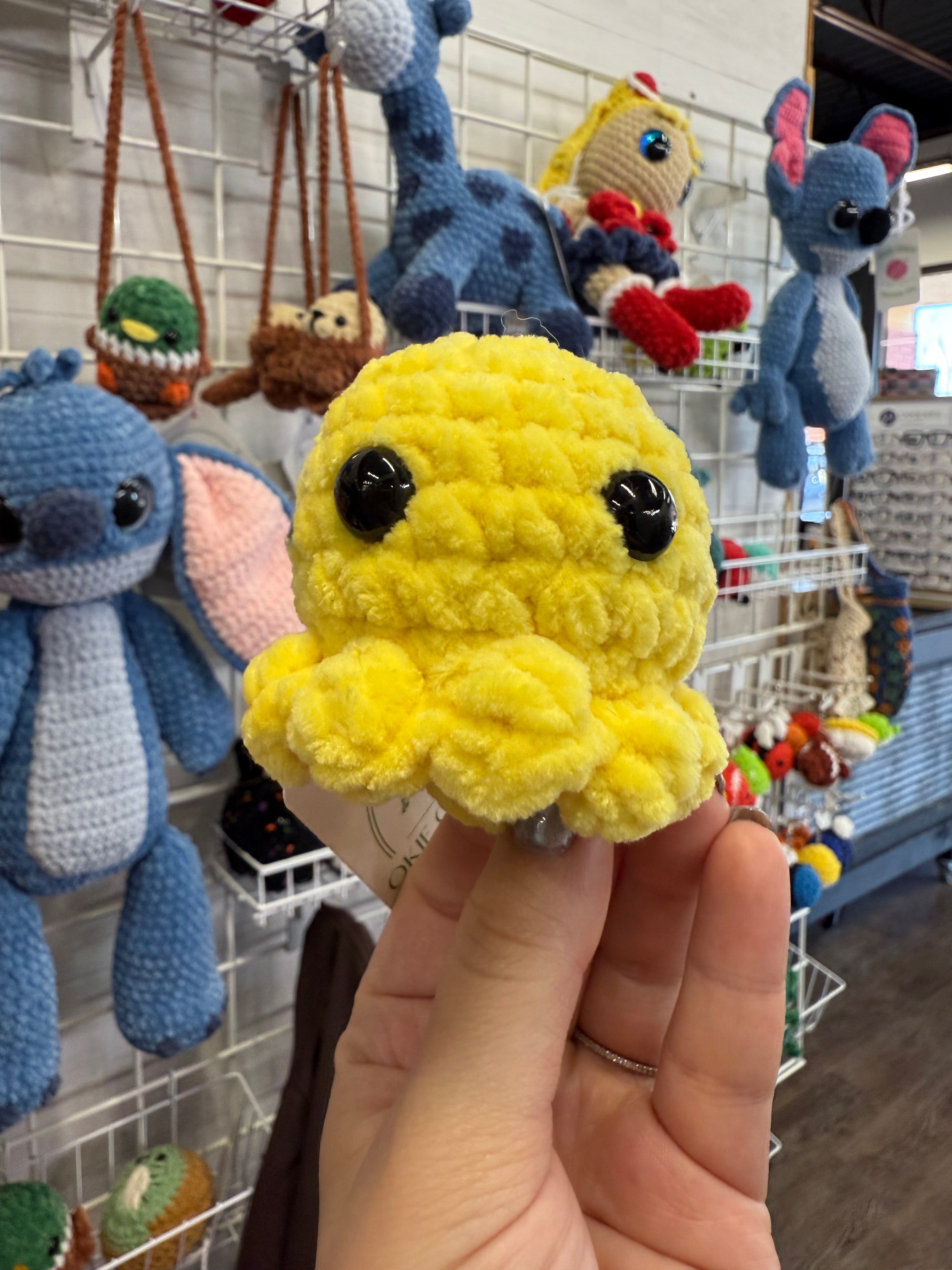 Mini Octopus Plushie – Handmade Crochet Squish
