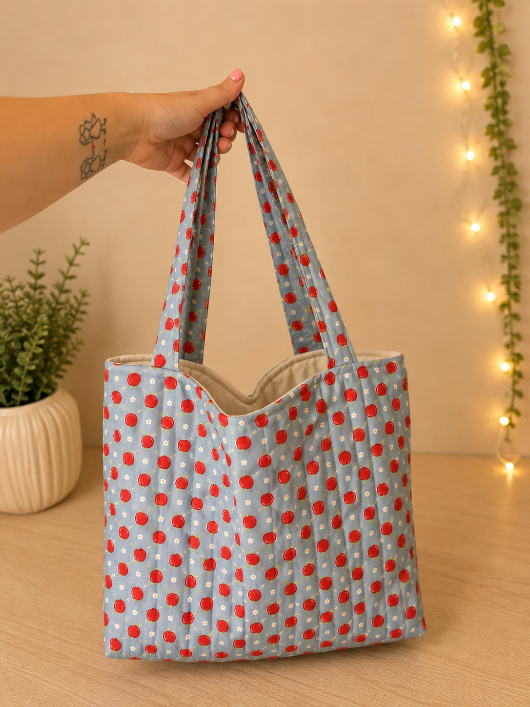 Apple Blossom Tote Bag