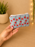Apple Blossom Keychain Wallet