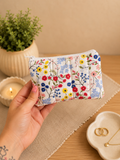 Wildflower Picnic Keychain Wallet