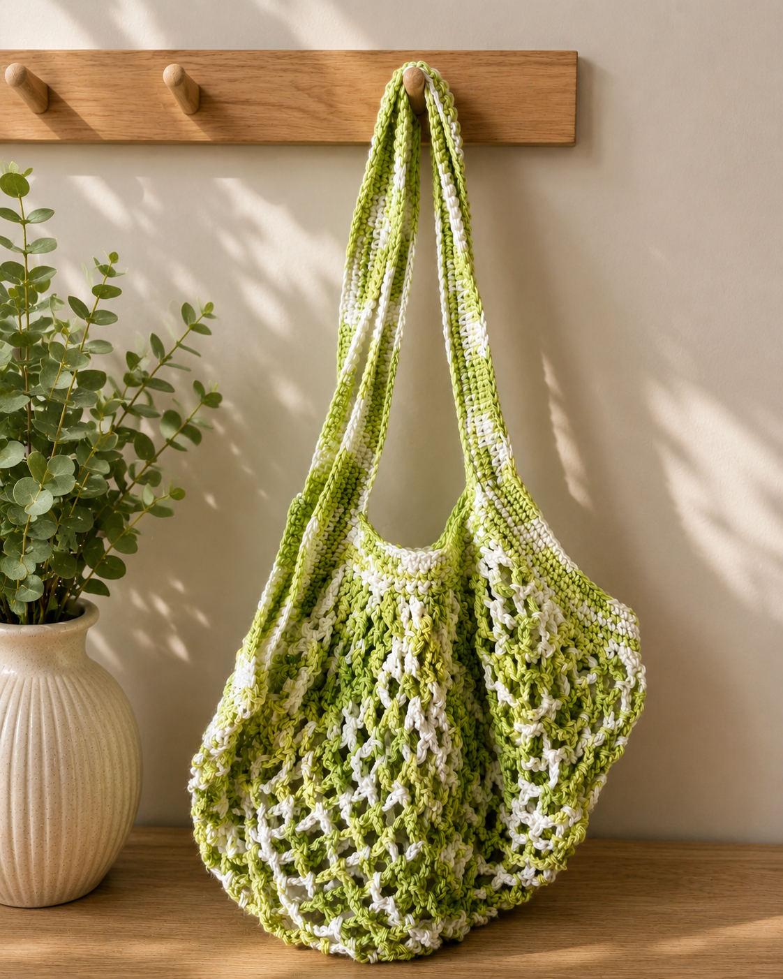 Lime Market Bag